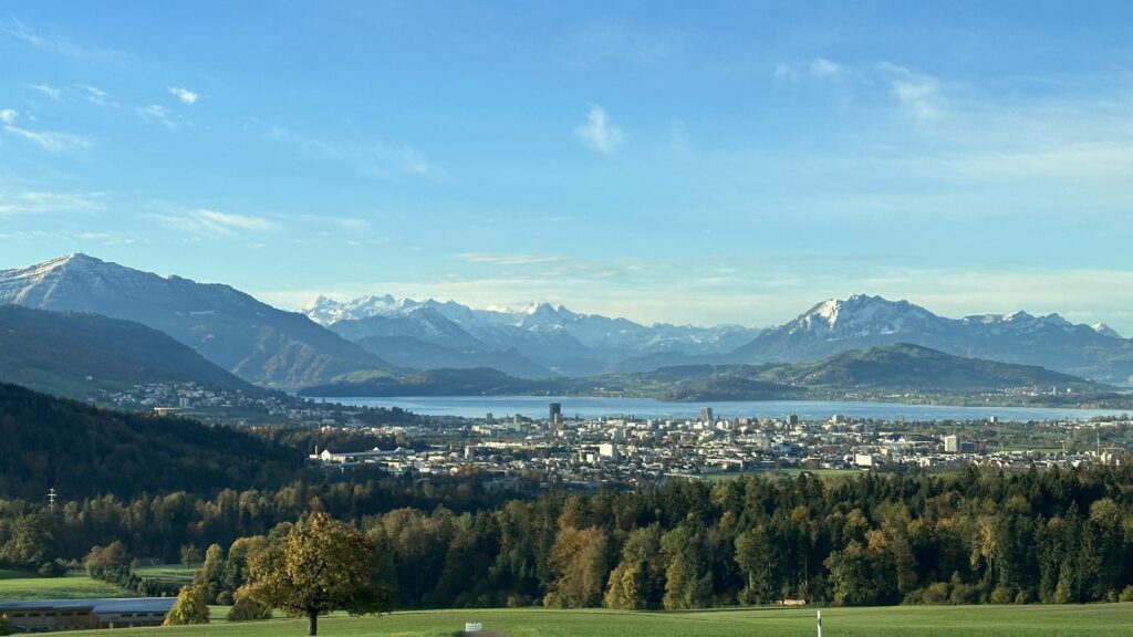 Zug with Lake in Summer